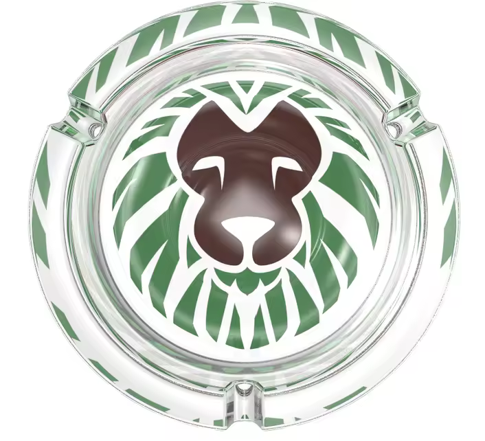 Aschenbecher mit Logo