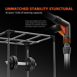 2025 Neuestes Spider Farmer® 120 x 120 x 200 cm Komplettes Growzelt-Set丨SF4000 450 W Vollspektrum-LED-Wachstumslicht丨6-Zoll-Belüftungssystem mit intelligentem GGS-Controller丨6-Zoll-Clip-Lüfter