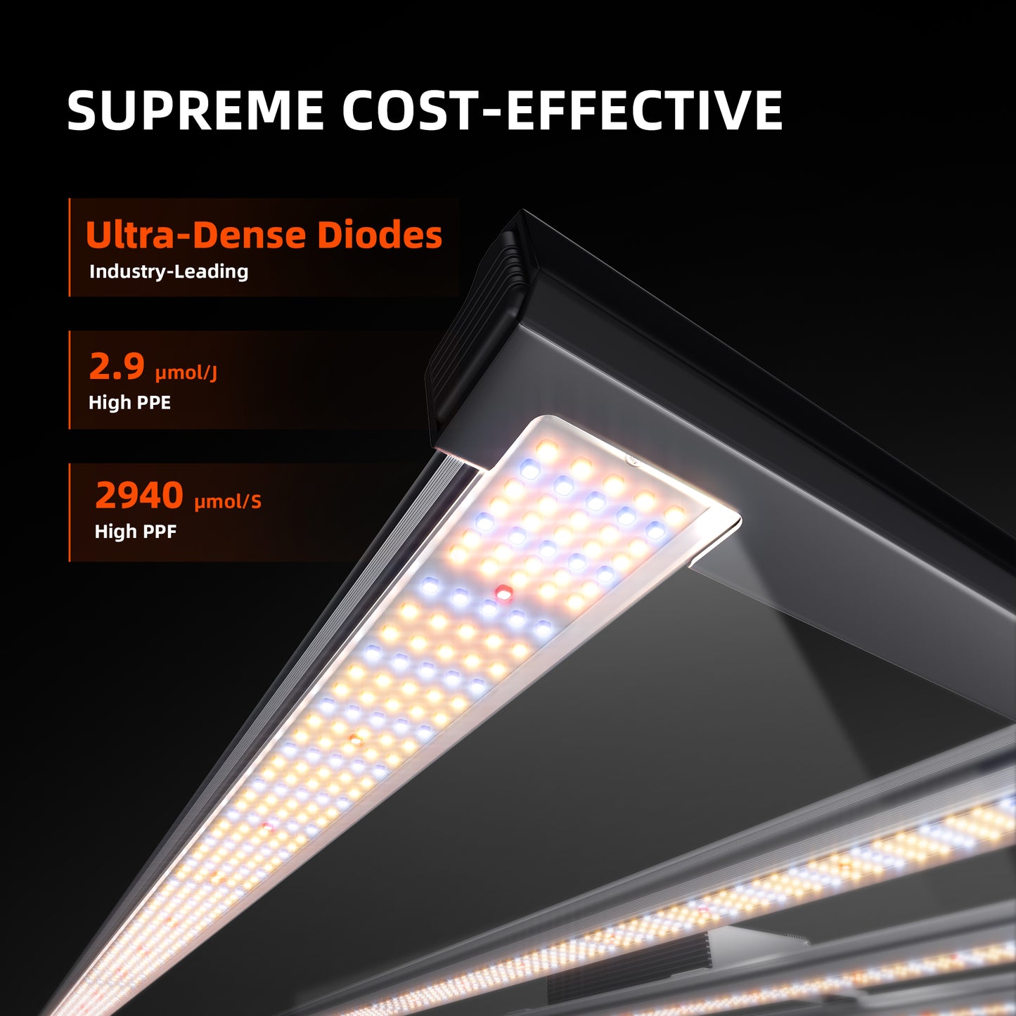 Spider Farmer® G1000W WLAN- und Bluetooth-fähige, dimmbare und kostengünstige LED-Pflanzenlampe mit hohem Ertrag für 5x5-Growzelte (ab 2025)