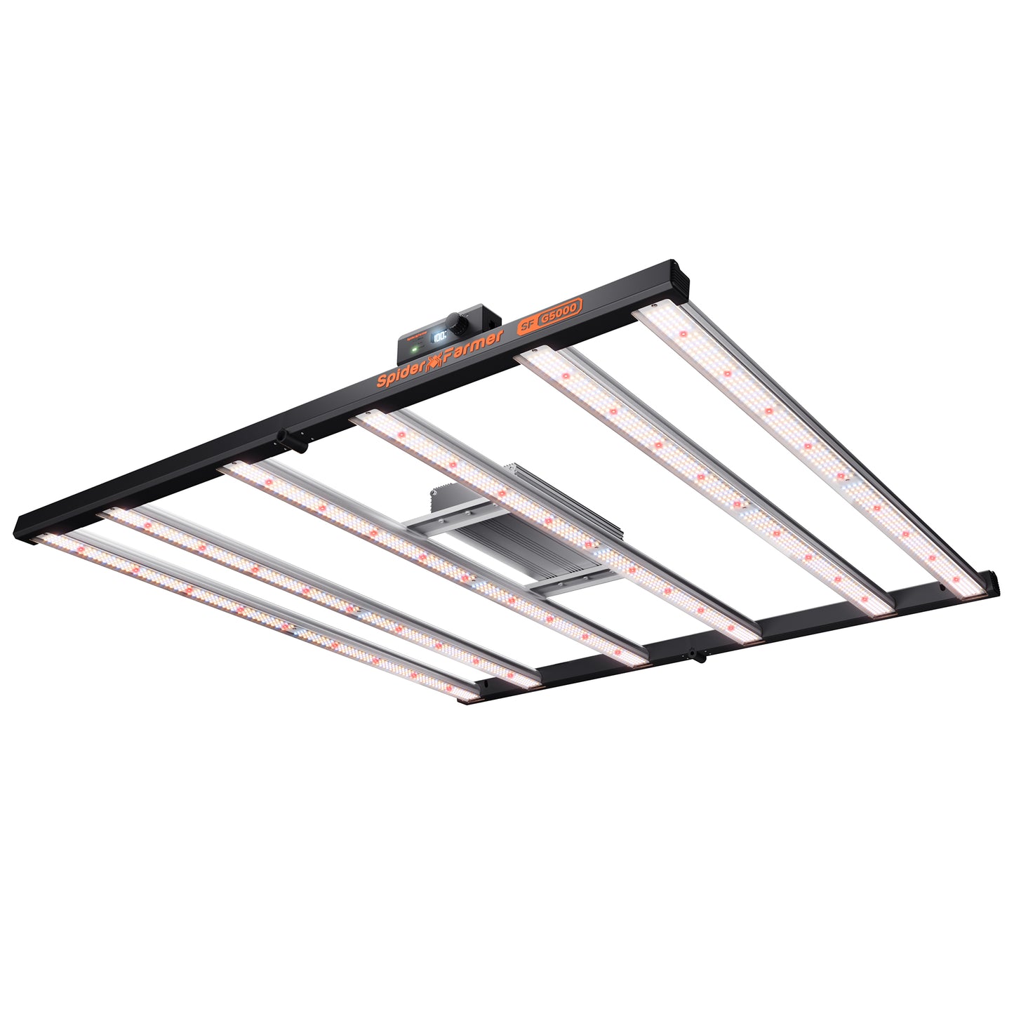 2025 Spider Farmer® G5000 480W WiFi & Bluetooth App-gesteuerte LED-Pflanzenlampe Vollspektrum Dimmbar, für 120x120cm Growzelt