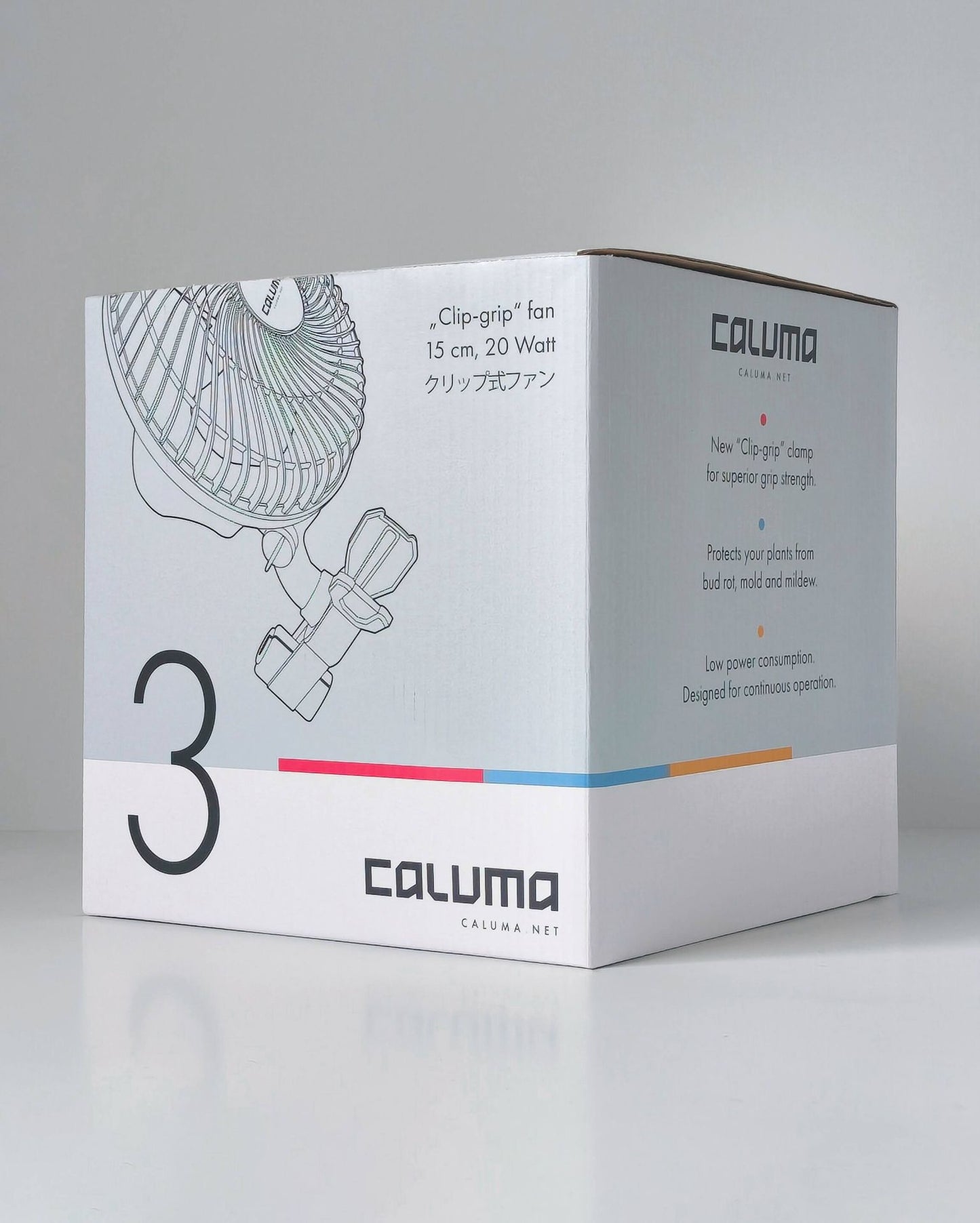Caluma oszillierender Clip-Grip Ventilator