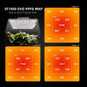 Spider Farmer® 70x70x160cm Komplettes Growzelt-Set | SF1000 301H EVO Vollspektrum-LED-Growlampe | 15 cm Clip-Lüfter | 10 cm Belüftungssystem mit Smart-App-Steuerung (GGS)